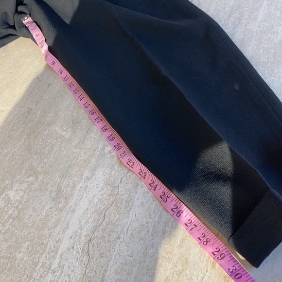 Liz Claiborne Collection Fully Lined Black Wool Dress Slacks with Cuff - Picture 7 of 10